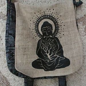 Earthbound Flap Bag with Yoga Mat Straps
